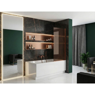 REA Paraván vaňový Elegant Brush Copper 70 REA-W5694