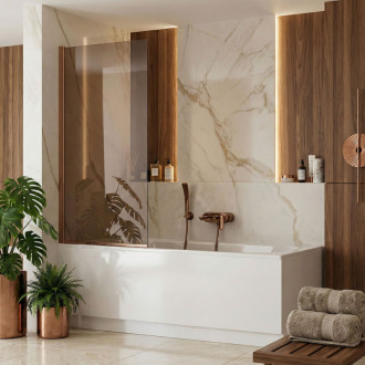 REA Paraván vaňový Elegant Brush Copper 70 REA-W5694