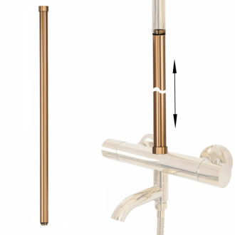 REA Predĺženie pre vaňovú/sprchovú súpravu BRUSH COPPER 60cm REA-K5463
