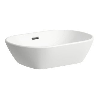 Umývadlo na dosku Laufen Lua 50x35 cm otvor pre batériu, bez prepadu H8120830001121