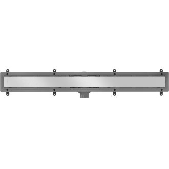 Mexen Plochý lineárny odtok z ABS 2v1 70 cm, nerezová oceľ - 1069070