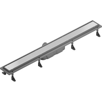 Mexen Plochý lineárny odtok z ABS 2v1 90 cm, nerezová oceľ - 1069090