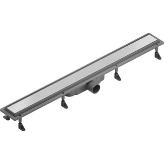 Mexen Plochý lineárny odtok z ABS 2v1 90 cm, nerezová oceľ - 1069090