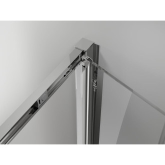 Sprchovací kút Mexen Exo skladací 70 x 120 cm, priehľadný, chróm - 816-070-120-01-00