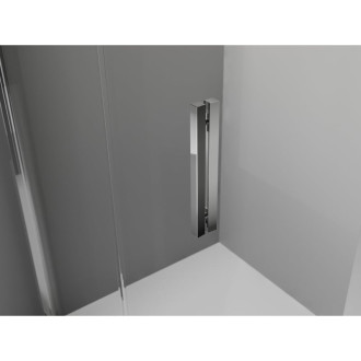 Sprchovací kút Mexen Exo skladací 80 x 120 cm, priehľadný, chróm - 816-080-120-01-00