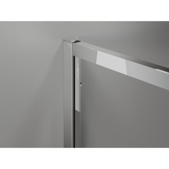 Sprchovací kút Mexen Exo s výklopným mechanizmom 115 x 120 cm, priehľadný, chróm - 819-115-120-01-00