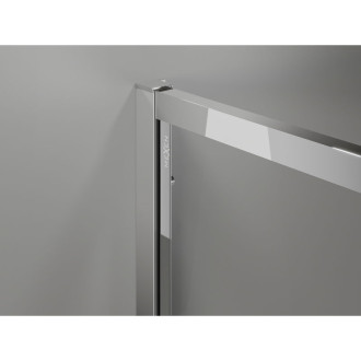 Sprchovací kút Mexen Exo s výklopným mechanizmom 130 x 120 cm, priehľadný, chróm - 819-130-120-01-00