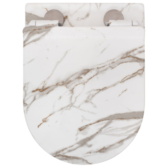 Rea Závesné WC Carlos Duroplast Slim Zm Lava Matt REA-C8004
