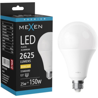 LED žiarovka Mexen Nova E27, A70, 20W, teplá - 3000K, 2100 lm - L100-E27-2030-01