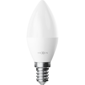 LED žiarovka Mexen Nova E14, C37, 4W, neutrálna - 4000K, 420 lm - L102-E14-0440-01