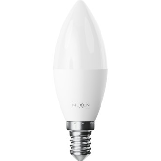 LED žiarovka Mexen Nova E14, C37, 10W, neutrálna - 4000K, 1055 lm - L102-E14-1040-01