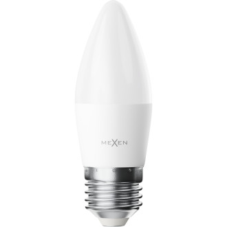 LED žiarovka Mexen Nova E27, C37, 8W, neutrálna - 4000K, 840 lm - L102-E27-0840-01