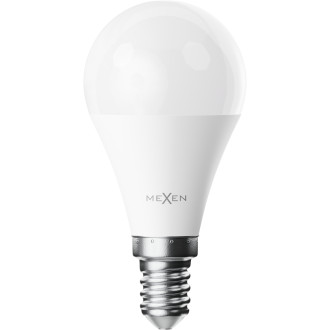 LED žiarovka Mexen Nova E14, G45, 8W, studená - 6500K, 840 lm - L101-E14-0865-01