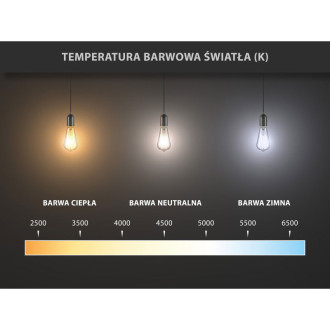 LED žiarovka Mexen Nova E27, G45, 7W, studená - 6500K, 735 lm - L101-E27-0765-01
