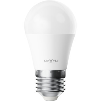 LED žiarovka Mexen Nova E27, G45, 8W, teplá - 3000K, 840 lm - L101-E27-0830-01