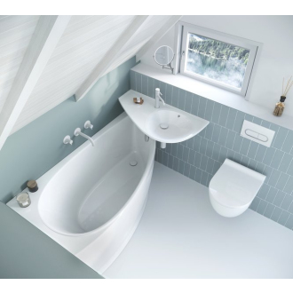 Ravak WC tlačidlo Chrome satin X01454