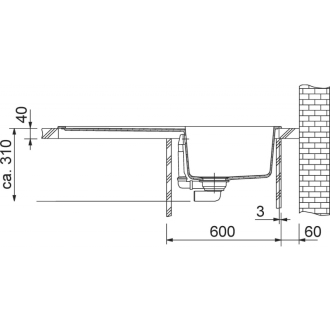 FRANKE F1021 drez 114.0285.308 Basis BFG 611 970x500 fragranit sahara