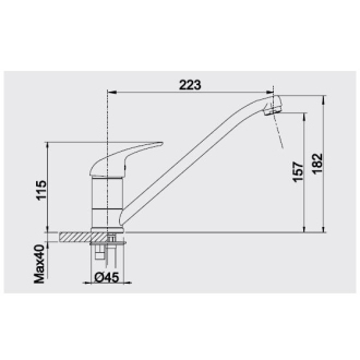 Blanco VITIS 515359 Batéria aluminium