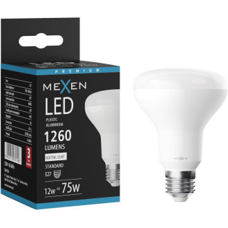 LED žiarovka Mexen Nova E27, R80, 12W, neutrálna - 4000K, 1260 lm - L105-E27-1230-01