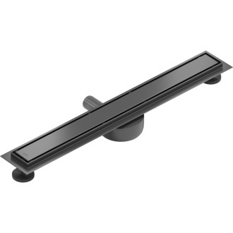 Mexen Flat 360° otočný lineárny odtok M13 2v1 70 cm, kartáčovaná pištoľovo sivá - 1E10070-40