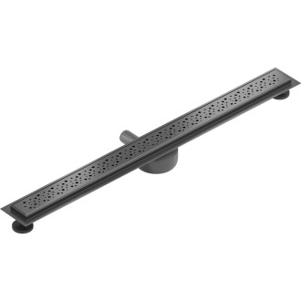 Mexen Flat 360° otočný lineárny odtok M12 100 cm, kartáčovaná farba pištole gray - 1E21100-40