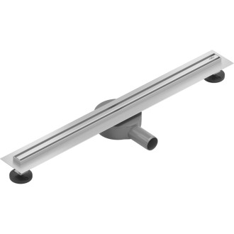 Mexen Flat 360° Slim lineárny otočný odtok 50 cm, nerezová oceľ - 1041050