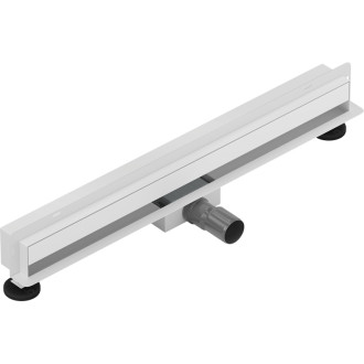 Mexen Flat Wall lineárny stenový odtok 2v1 70 cm, biely - 1230070