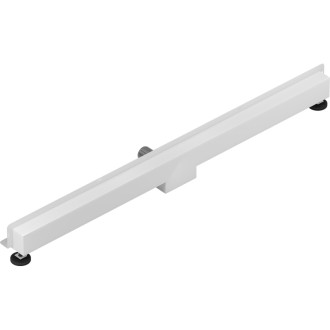 Mexen Flat Wall lineárny stenový odtok 2v1 110 cm, biely - 1230110