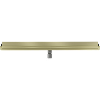 Mexen Flat Wall lineárny stenový odtok 2v1 80 cm, kartáčované zlato - 1A30080
