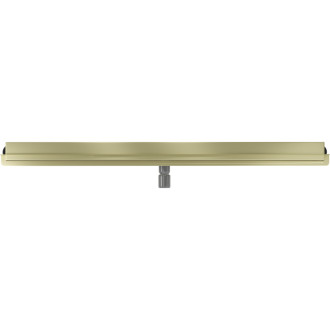 Mexen Flat Wall lineárny stenový odtok 2v1 110 cm, kartáčované zlato - 1A30110