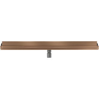 Mexen Flat Wall lineárny stenový odtok 2v1 90 cm, kartáčovaná meď - 1C30090