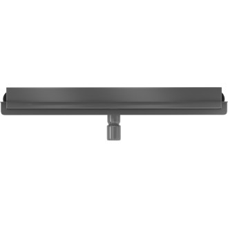 Mexen Flat Wall lineárny stenový odtok 2 v 1 60 cm, kartáčovaná pištoľovo sivá - 1E30060