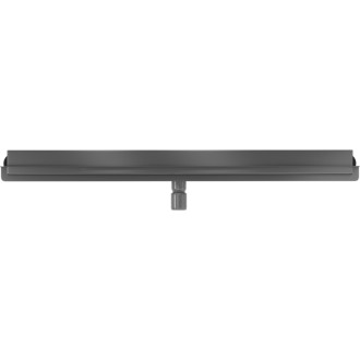 Mexen Flat Wall lineárny stenový odtok 2 v 1 90 cm, kartáčovaná pištoľovo sivá - 1E30090