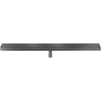Mexen Flat Wall lineárny stenový odtok 2v1 110 cm, kartáčovaná pištoľovo sivá - 1E30110