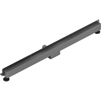 Mexen Flat Wall lineárny stenový odtok 2 v 1 120 cm, kartáčovaná pištoľovo sivá - 1E30120