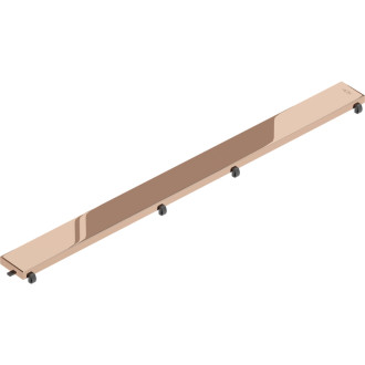 Kryt Mexen Flat M13 2 v 1 pre lineárny žľab 60 cm, ružové zlato - 1619060