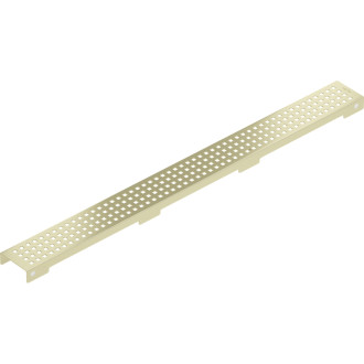 Kryt Mexen Flat M08 pre lineárny žľab 60 cm, kartáčované zlato - 1A25060