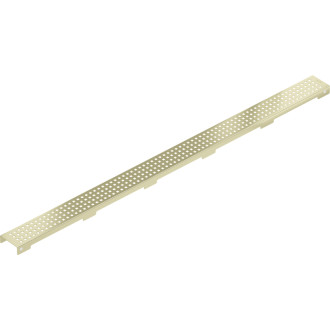 Kryt Mexen Flat M08 pre lineárny žľab 80 cm, kartáčované zlato - 1A25080