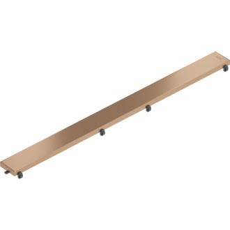 Kryt Mexen Flat M13 2 v 1 pre lineárny žľab 70 cm, kartáčovaná meď - 1C19070