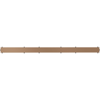 Kryt Mexen Flat M13 2 v 1 pre lineárny žľab 80 cm, kartáčovaná meď - 1C19080