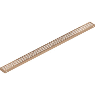 Kryt Mexen Flat M33 pre lineárny žľab 80 cm, kartáčovaná meď - 1C33080