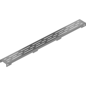 Kryt Mexen Flat M01 pre lineárny žľab 60 cm, kartáčovaný, pištoľovo sivý - 1E20060