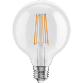 Mexen Vintis 3x LED žiarovka s vláknom E27, G95, 10W, teplá - 2700K, 1320 lm, číra - L157-E27-1027-00x03