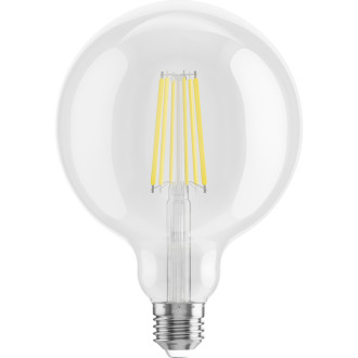Mexen Vintis 3x LED žiarovka s vláknom E27, G125, 10W, neutrálna - 4000K, 1320 lm, číra - L158-E27-1040-00x03