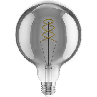 Mexen Vintis 3x LED špirálová žiarovka E27, G125, 6W, teplá - 2200K, 350 lm, dymová - L168-E27-0622-70x03