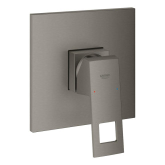 Sprchová batéria Grohe Eurocube bez podomietkového telesa kartáčovaný Hard Graphite 24061AL0
