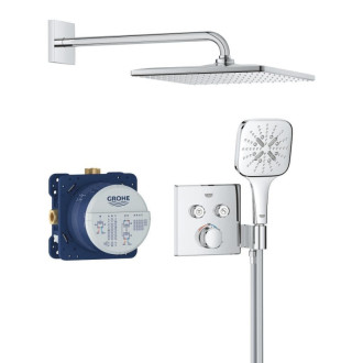 Sprchový systém Grohe Grohtherm SmartControl vrátane podomietkového telesa chróm 34865000