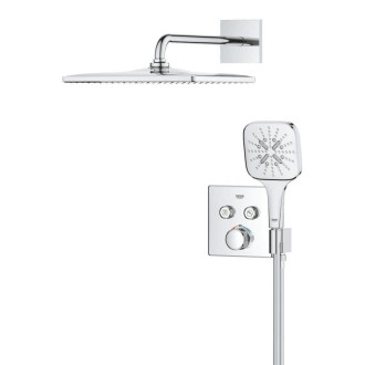 Sprchový systém Grohe Grohtherm SmartControl vrátane podomietkového telesa chróm 34865000
