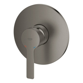 Sprchová batéria Grohe Lineare bez podomietkového telesa kartáčovaný Hard Graphite 24063AL1