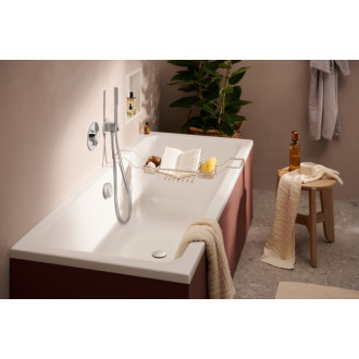 Sprchová a vaňová batéria Hansgrohe Ecostat Comfort S bez podomietkového telesa chróm 33718000
